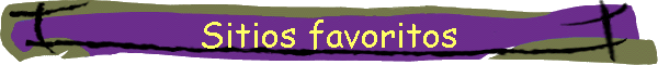 Sitios favoritos